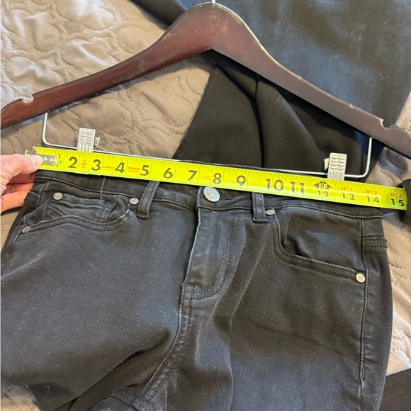 Women's Black Flared Jeans - Picture 5 of 10